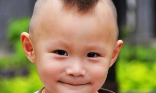 可爱小男孩发型图片